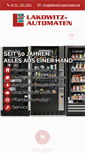 Mobile Screenshot of lakowitz-automaten.de