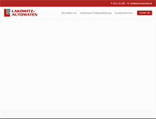 Tablet Screenshot of lakowitz-automaten.de